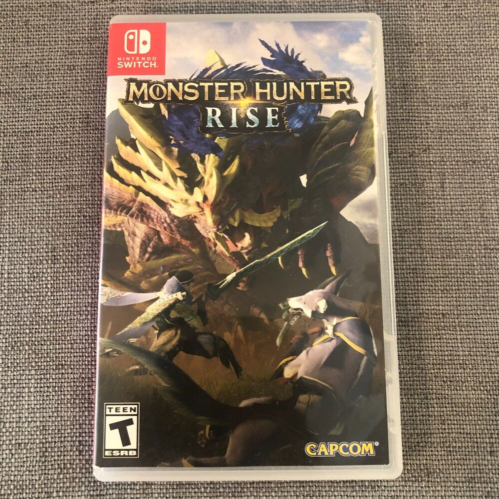 Monster Hunter Rise Nintendo Switch Online Multiplayer Action Fantasy RPG